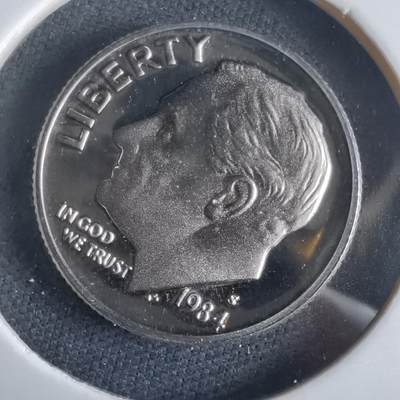 沼泽如烟--第974场 - 美国1984年10分精制币