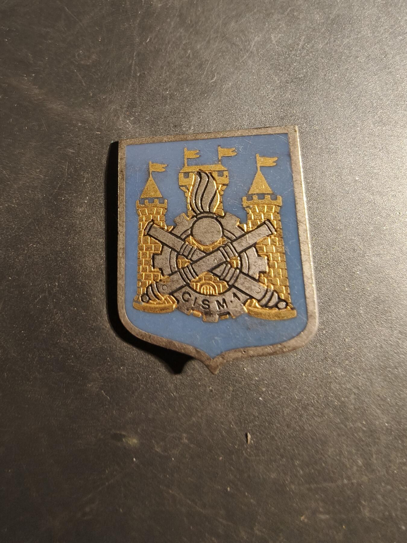 老王徽章第179期 法国陆军第1物资勤务训练中心证章