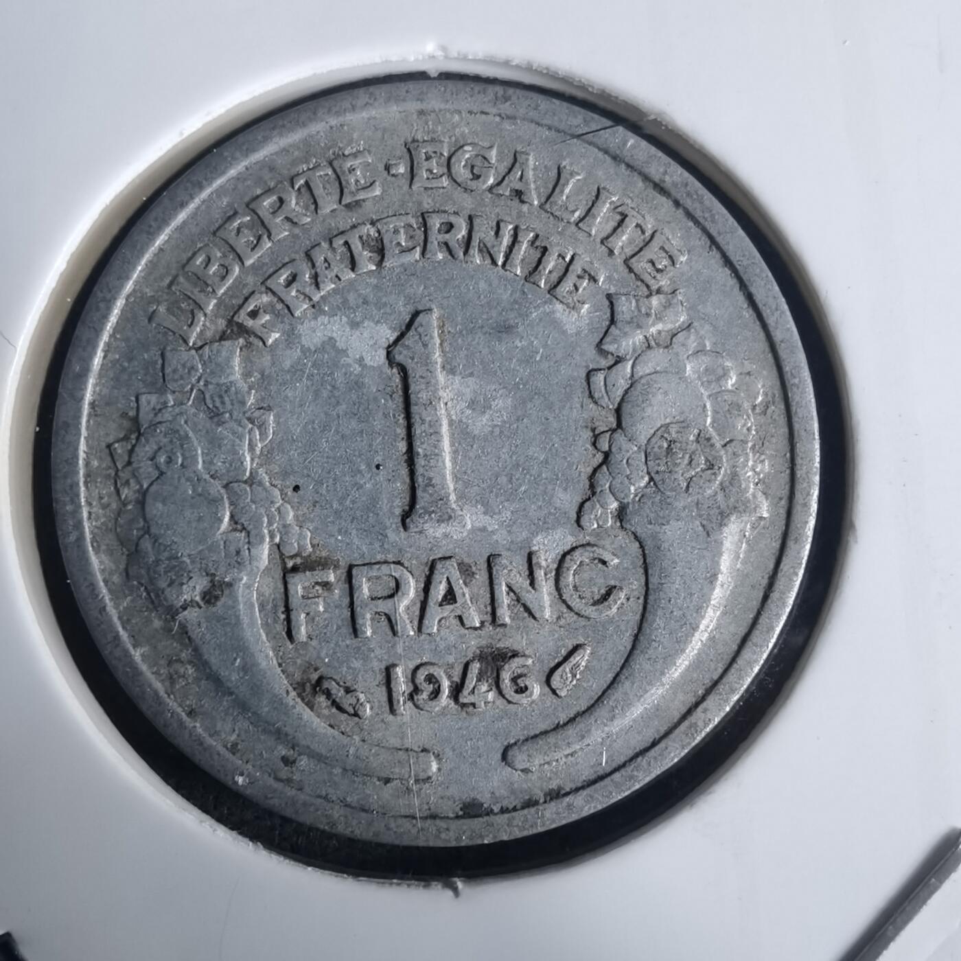 沼泽如烟--第975场 法国1946年1法郎