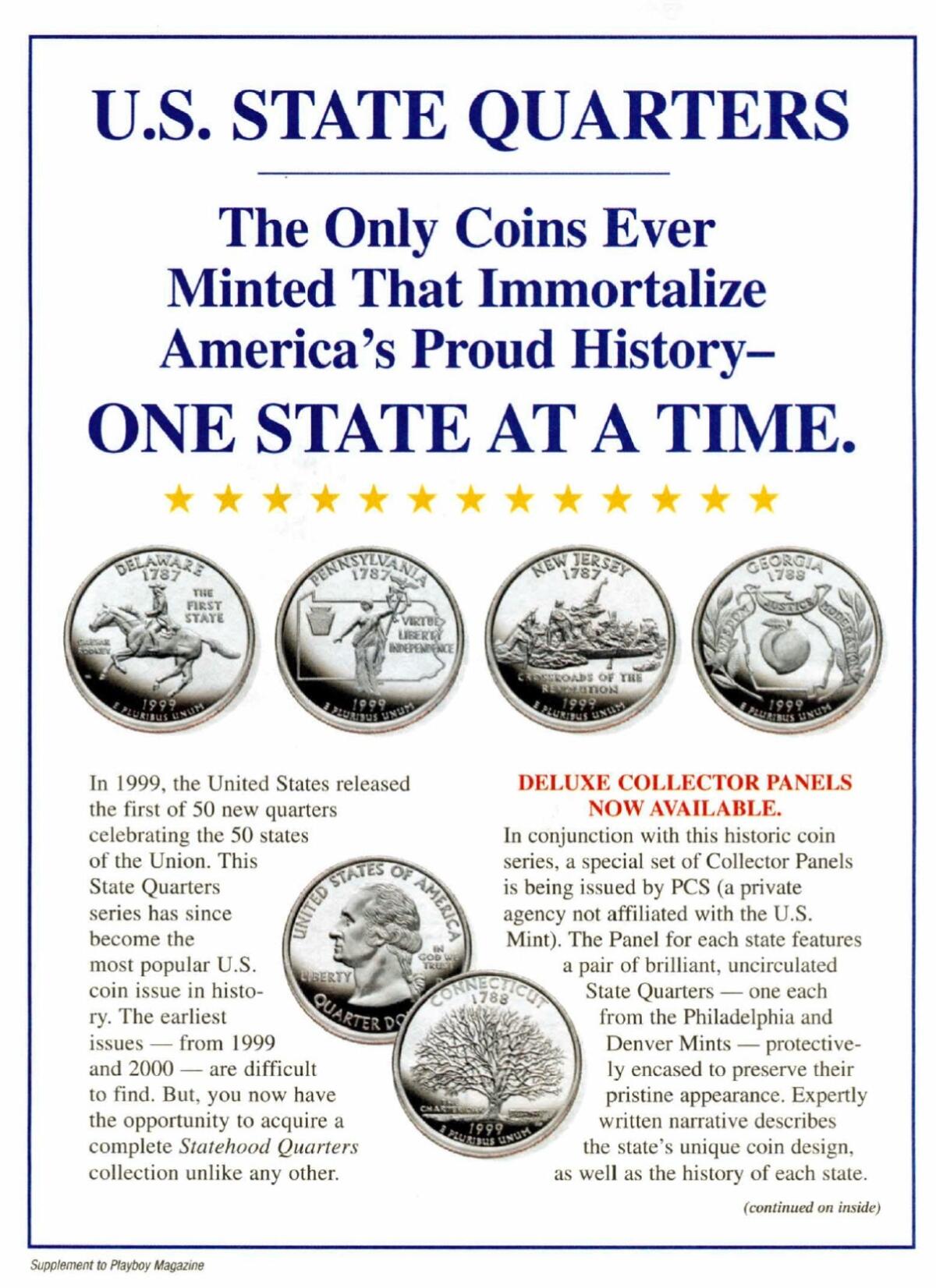 布加迪🐬～世界钱币(上海)🌾第 273 期 /  各国套币和散币 美国🇺🇸 1999年 25分洲币 首发年份