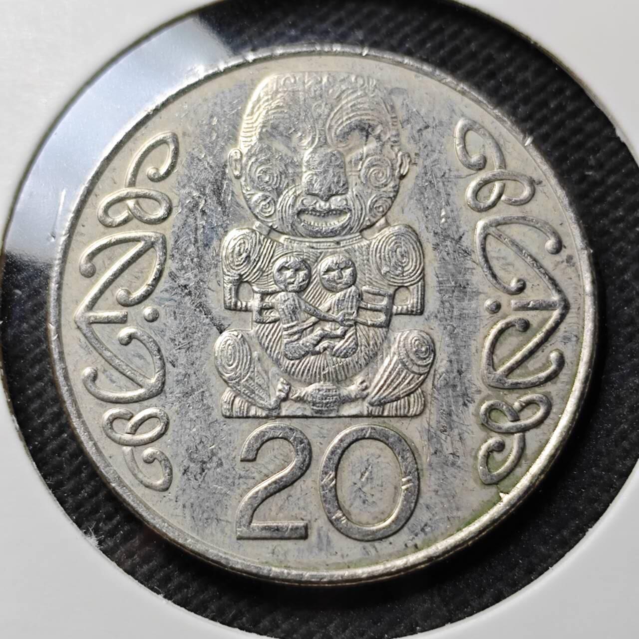 KK钱币收藏小铺  第389期  2月预留时间 周末发货  澳大利亚20分 大版