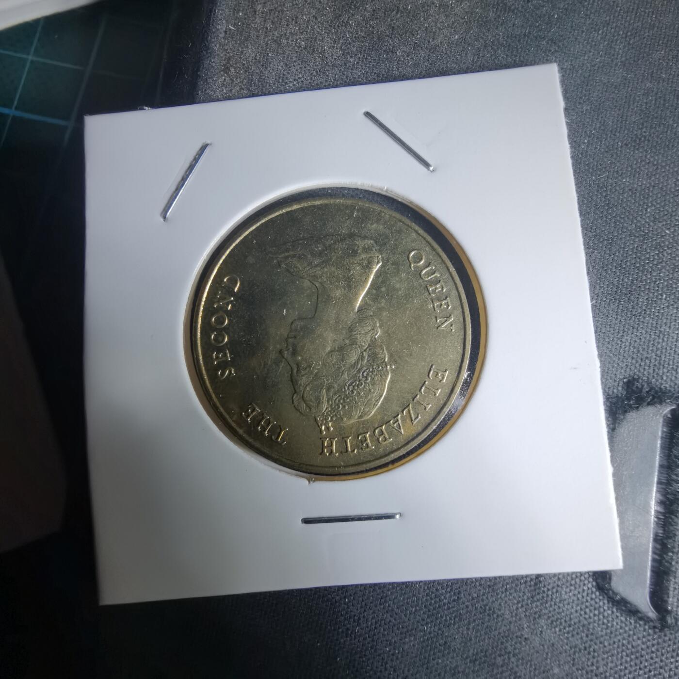 沼泽如烟--第975场 东加勒比1986年一元