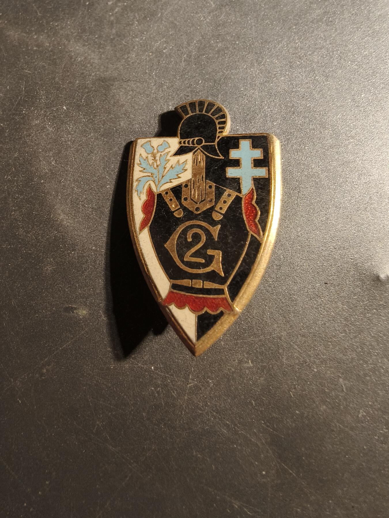 老王徽章第179期 法国陆军第2工兵团证章