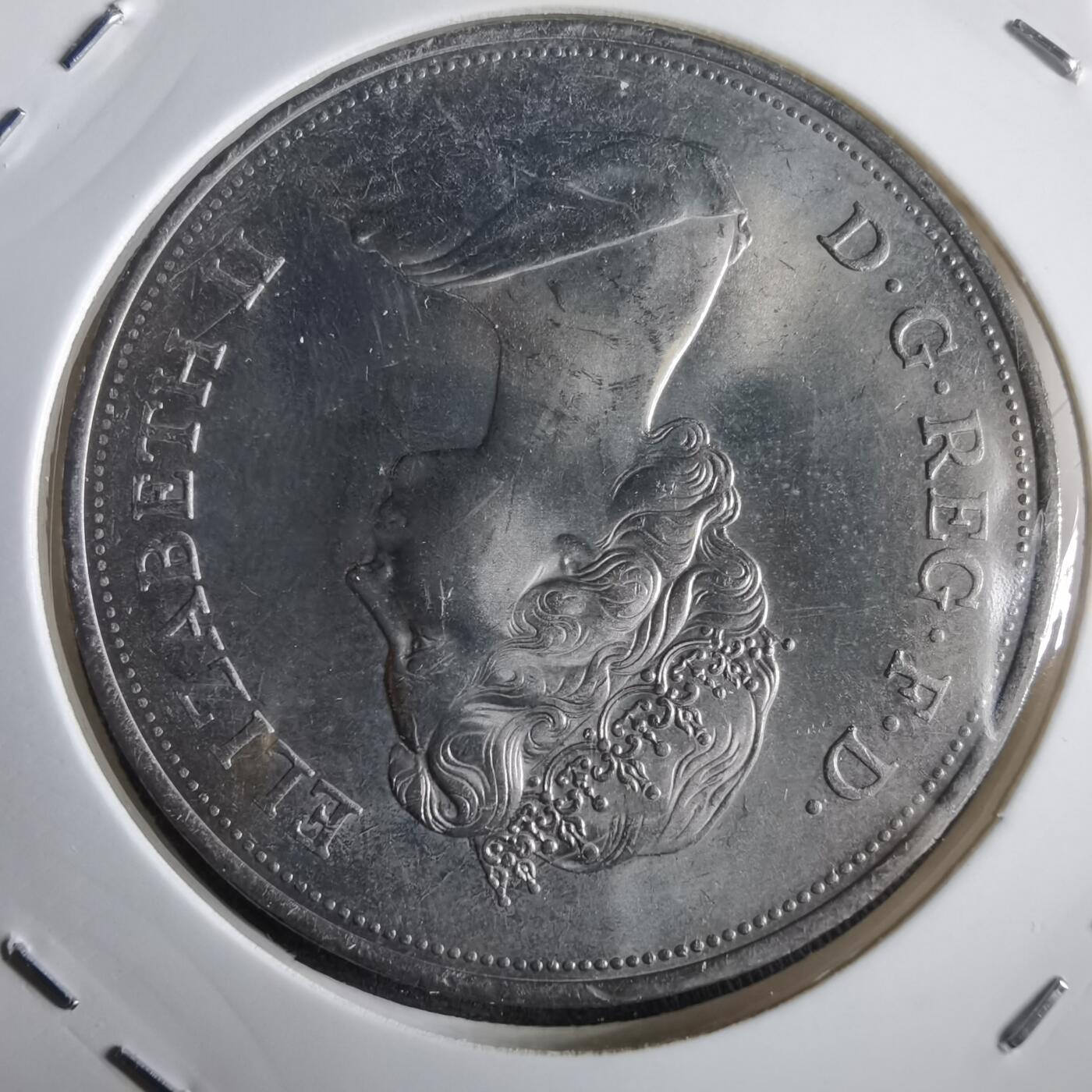 沼泽如烟--第974场 英国1972年纪念币