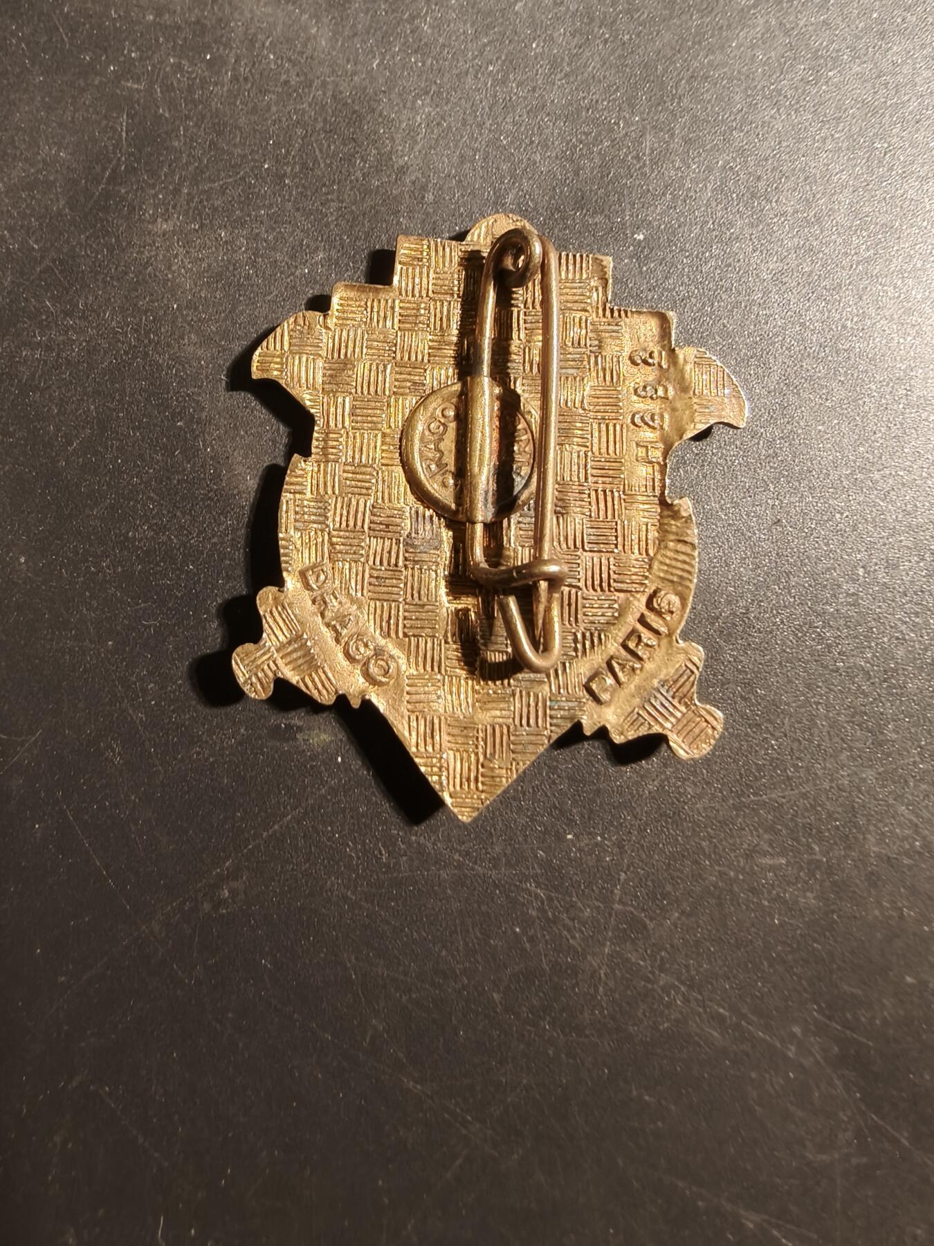 老王徽章第179期 法国陆军德拉吉尼昂炮兵学校证章