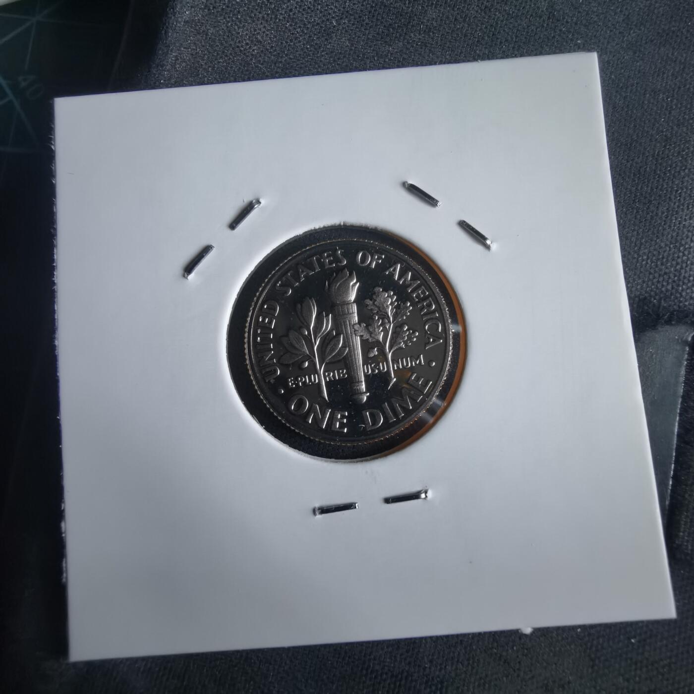 沼泽如烟--第974场 美国1986年10分精制币