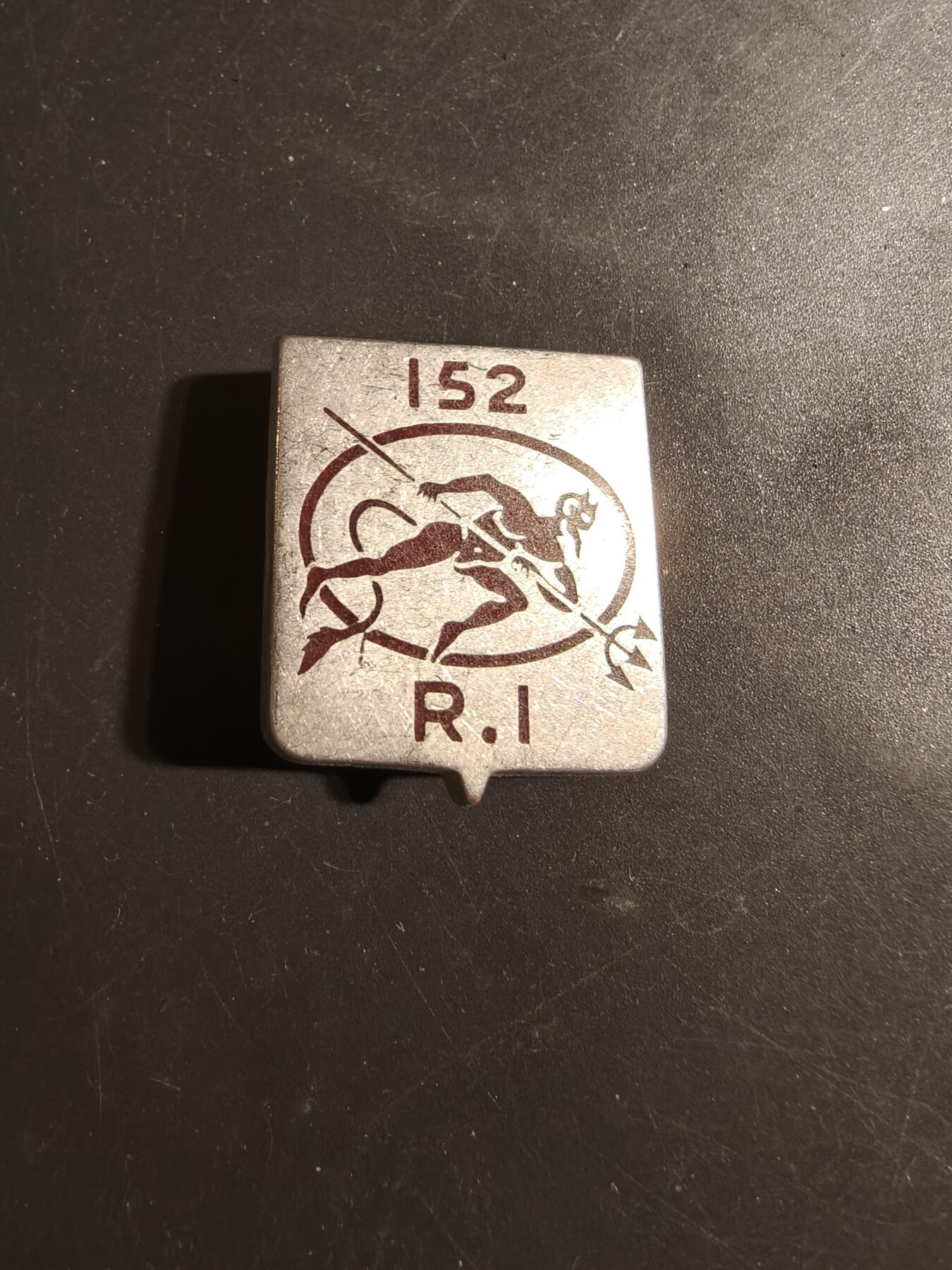 老王徽章第179期 法国第152步兵团证章