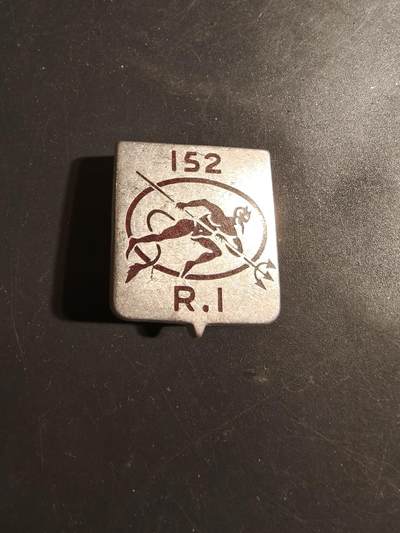 老王徽章第179期 - 法国第152步兵团证章