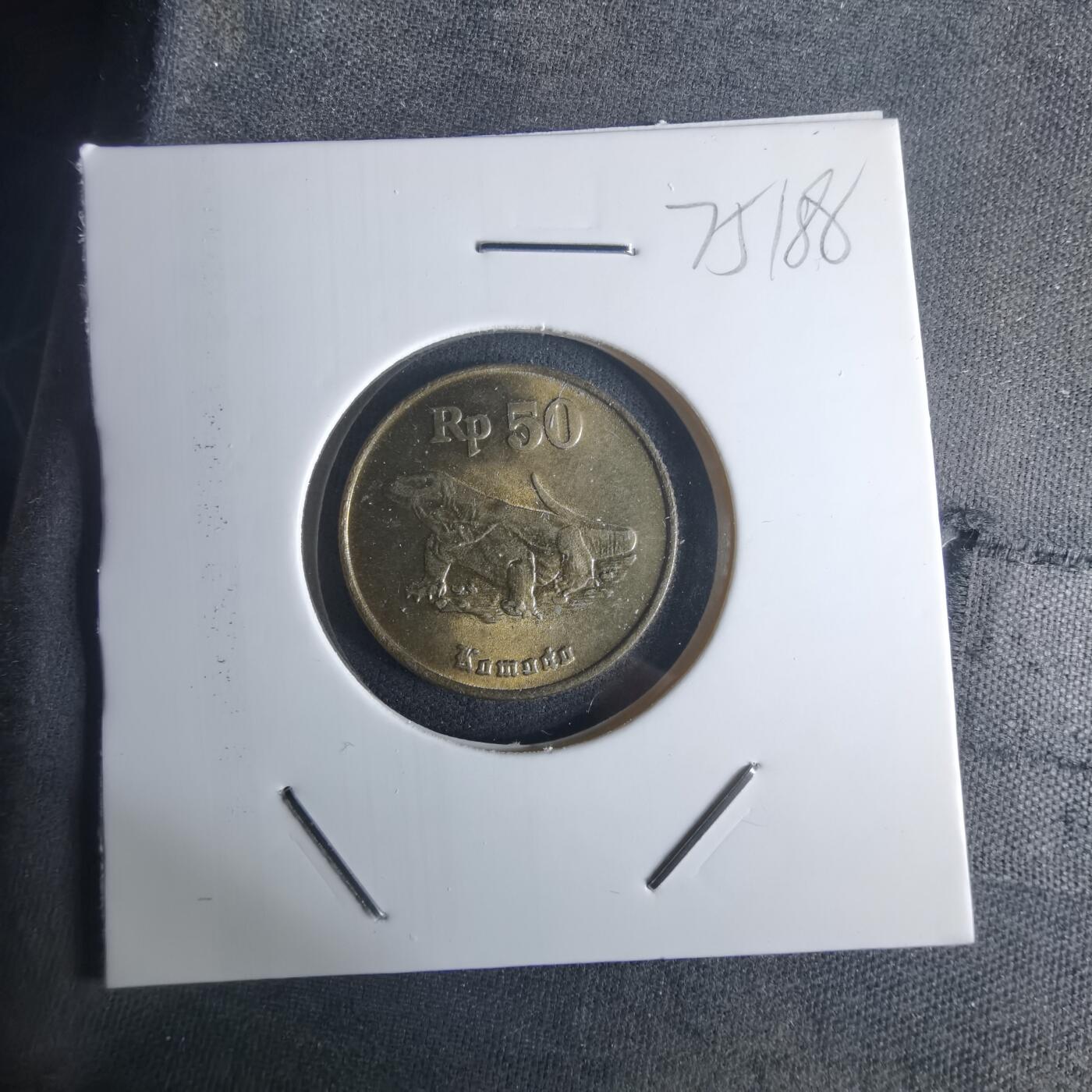 沼泽如烟--第975场 印度尼西亚1998年50卢比