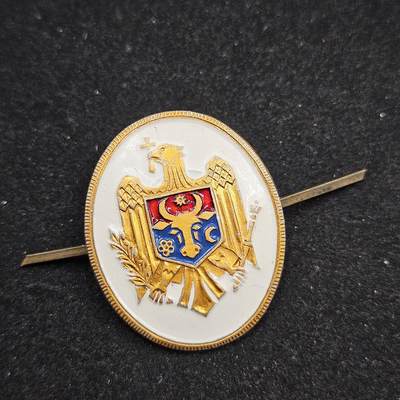 0元起拍勋章 第329期 咸鱼国勋章拍卖专场 1月28日（周三）下午6：00开始 - 前苏联 摩尔多瓦帽徽