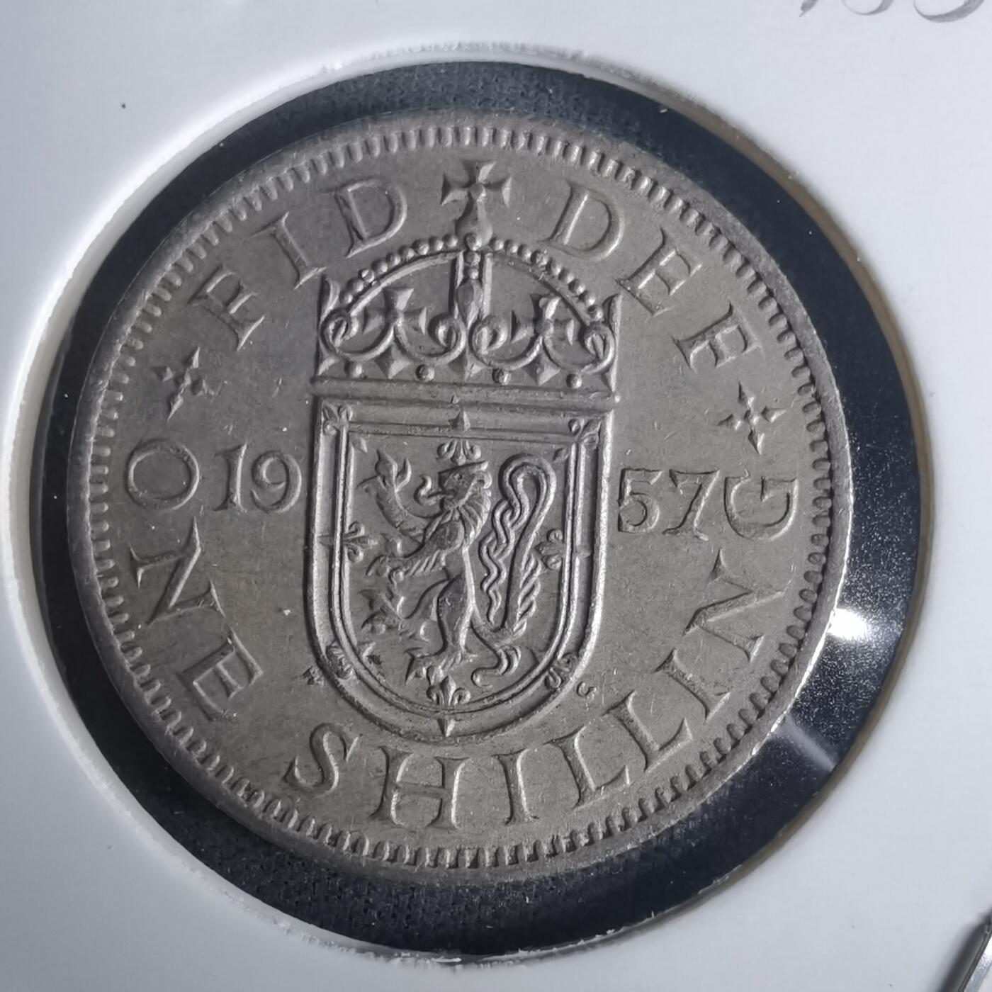 沼泽如烟--第975场 英国1957年1先令