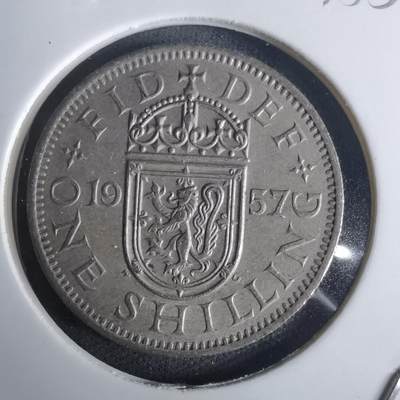 沼泽如烟--第975场 - 英国1957年1先令