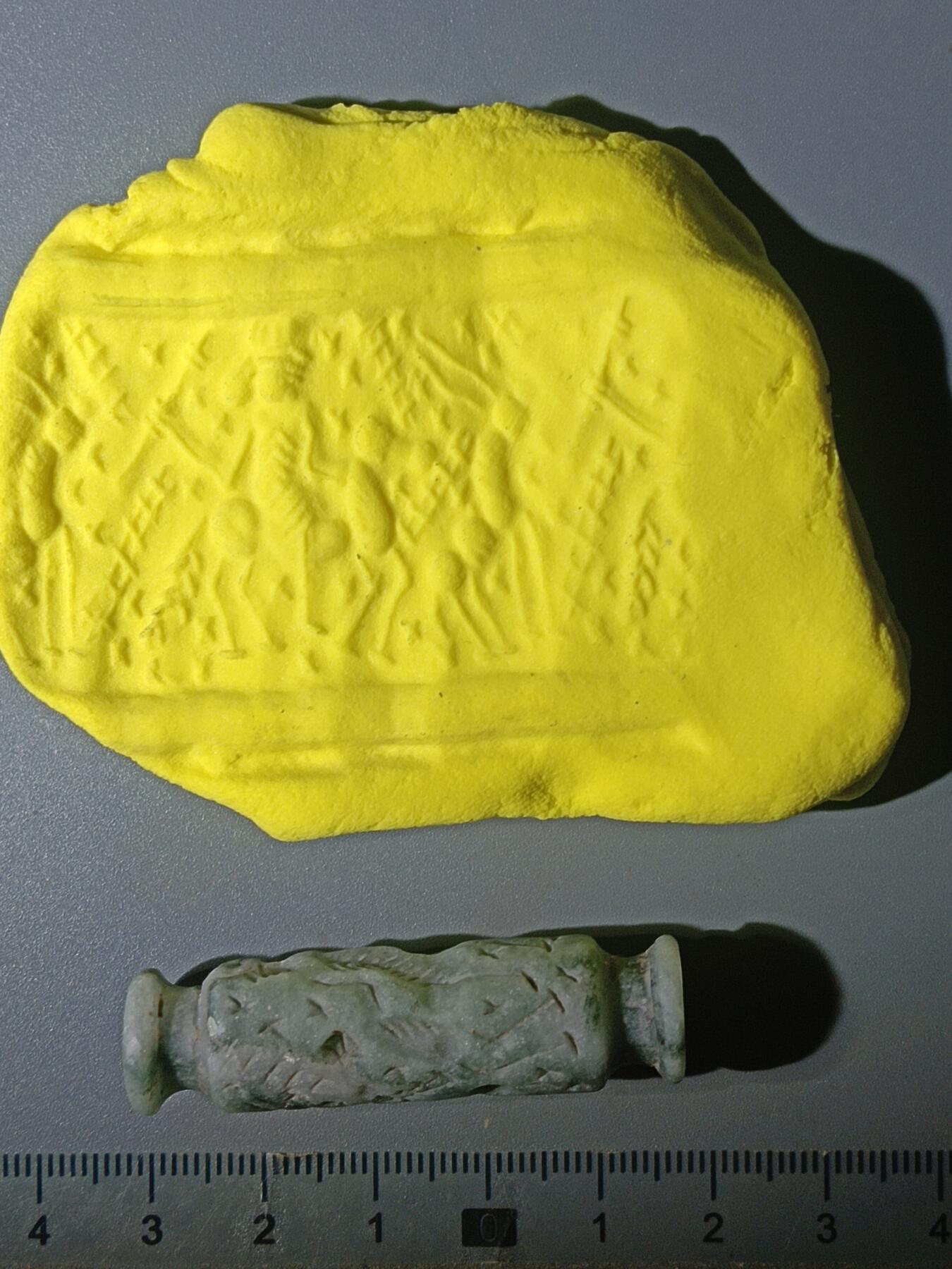 111期新疆红钱粟特钱币丝路钱币专场 巴基斯坦回流玉质滚印