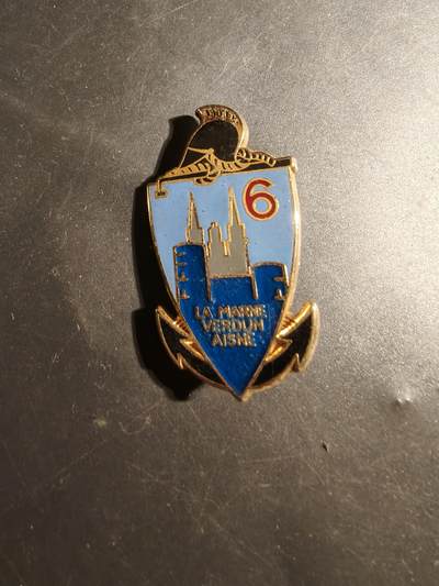 老王徽章第179期 - 法国陆军第6工兵团证章