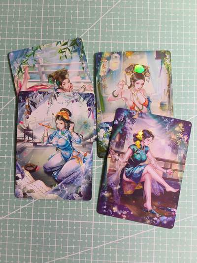 第20期  2026马年祝大家 身体健康 万事如意 (持续收拍品中…) - 【炫彩】燎原×玲姐《解语花·民清》4张