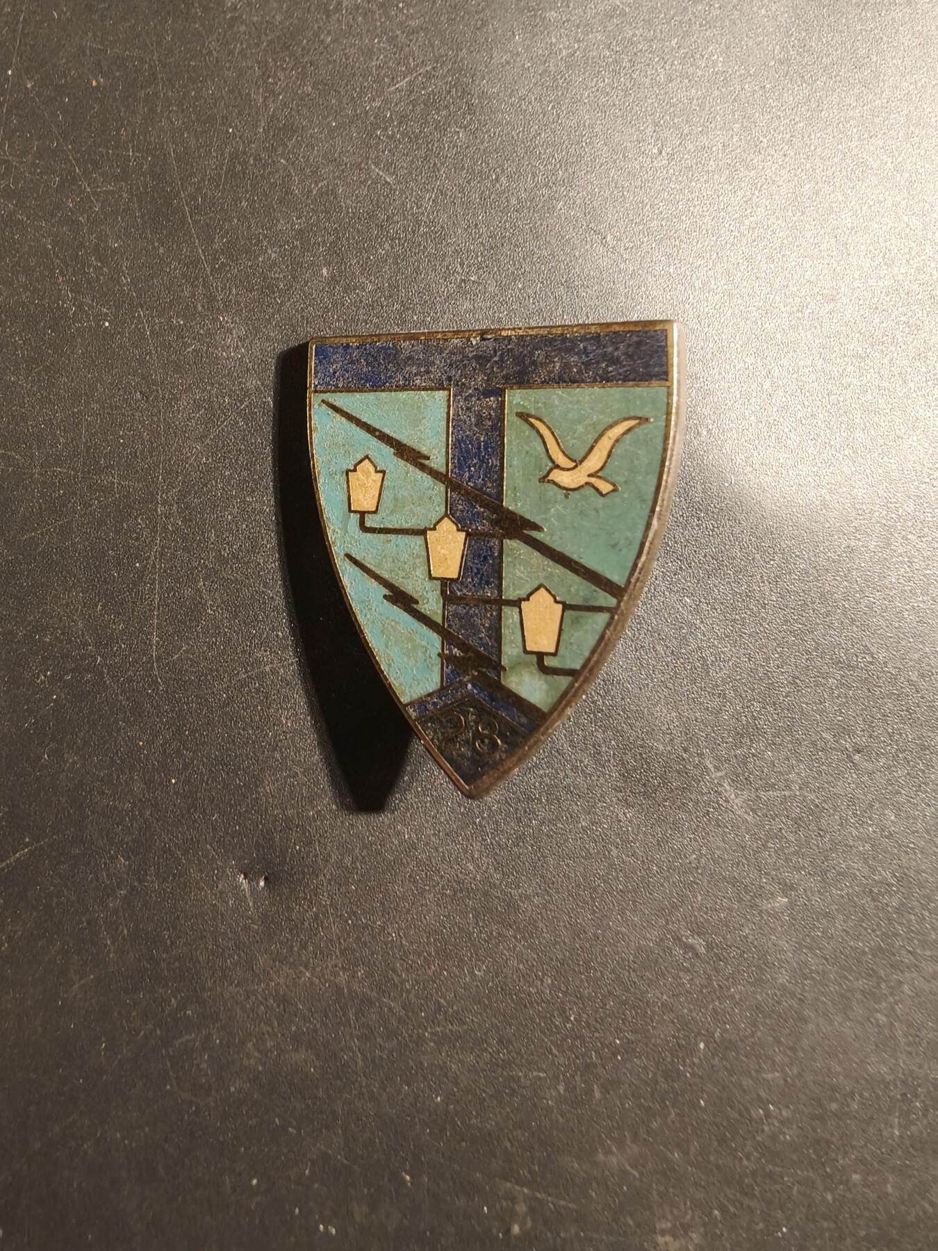 老王徽章第179期 法国陆军第28通信团证章