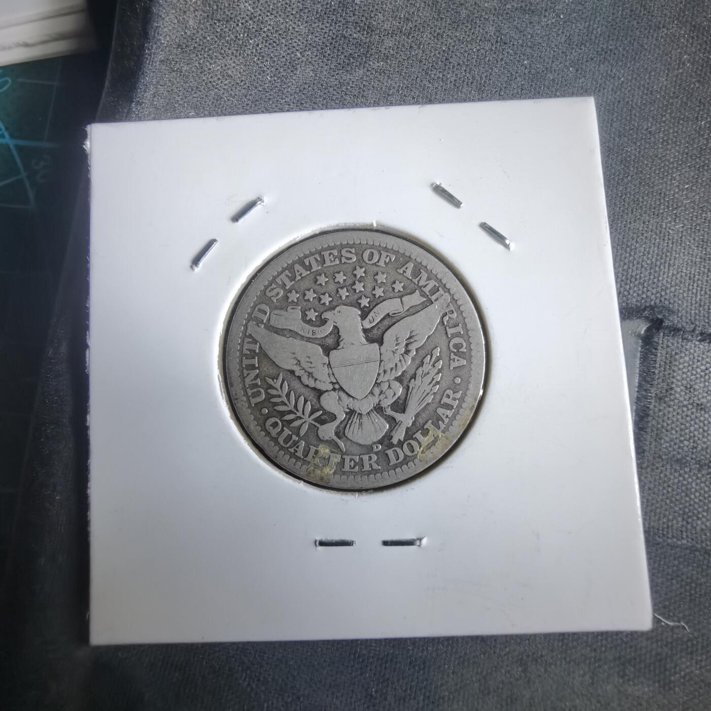 沼泽如烟--第974场 美国1916年25分银币