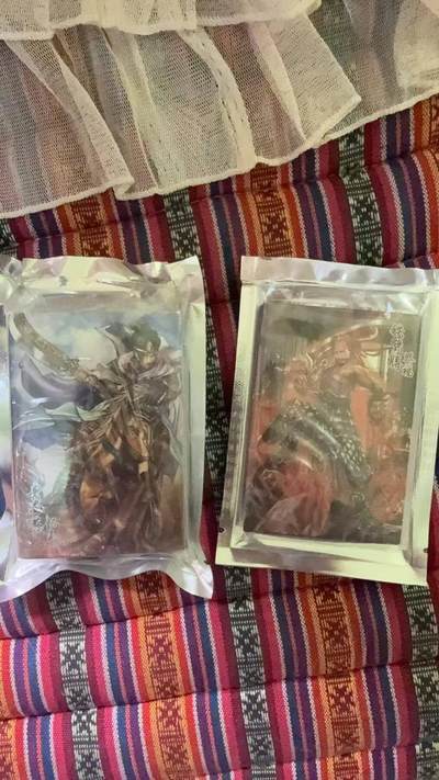 光影卡牌第29期，各家亲签，各家套卡，持续收拍品 - 将神水浒粗闪新版1234弹+后面第几弹忘了