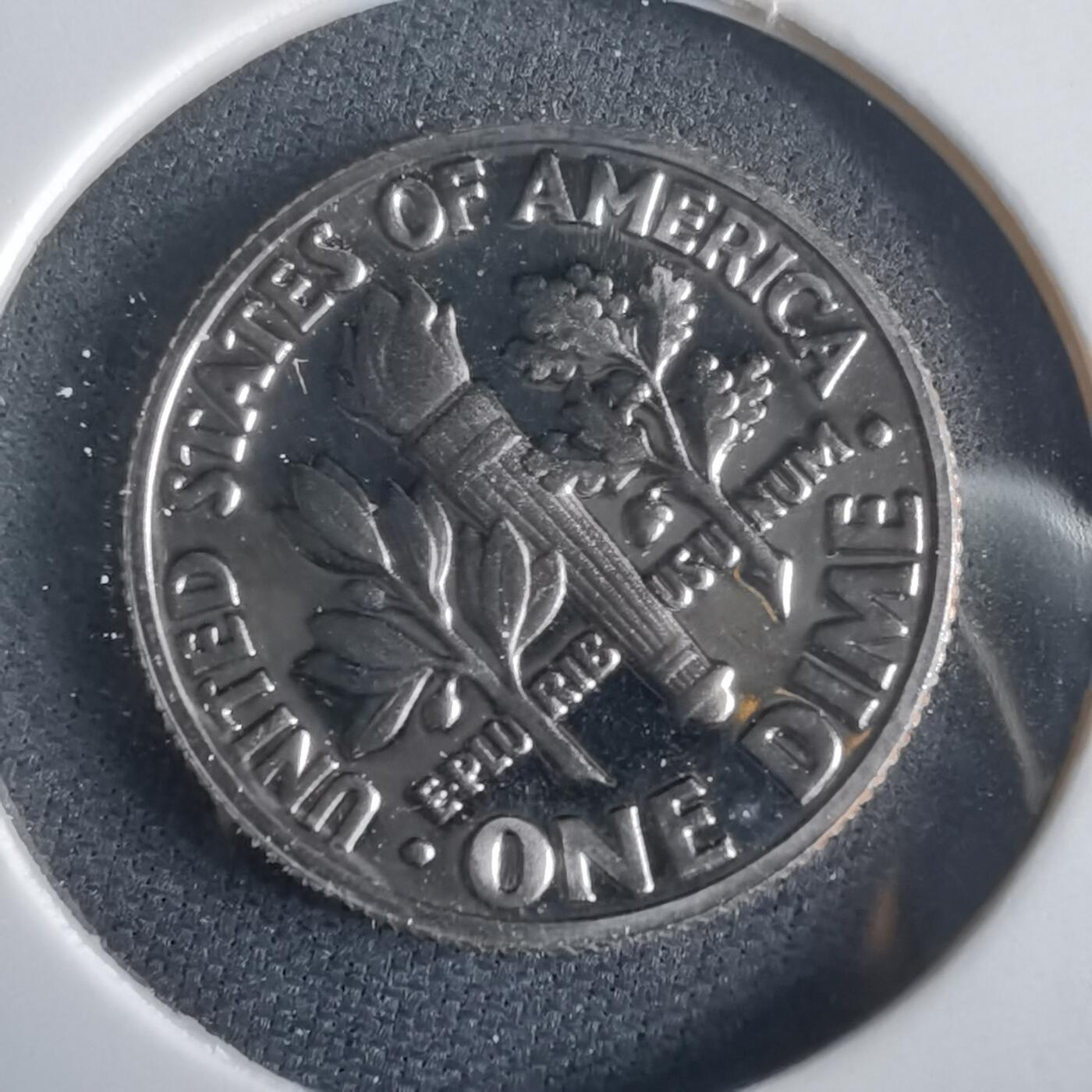 沼泽如烟--第974场 美国1984年10分精制币