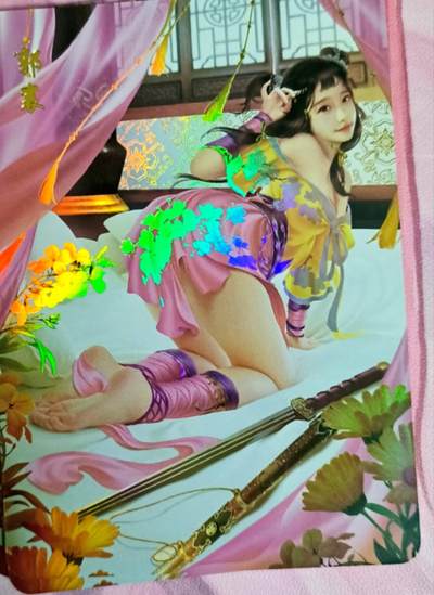 春节前倒数第二场！！龙虎卡牌-七四场（满200元包邮，无佣金，每周六结拍，欢迎送拍） - 彩闪3张 青鸾殿 神雕侠侣 郭襄 3渐变一套