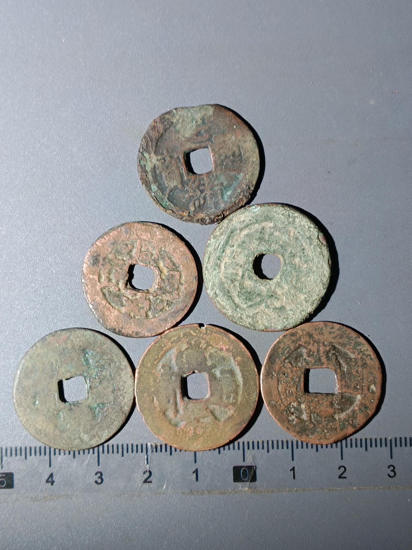 111期新疆红钱粟特钱币丝路钱币专场 B5钱币版式一组