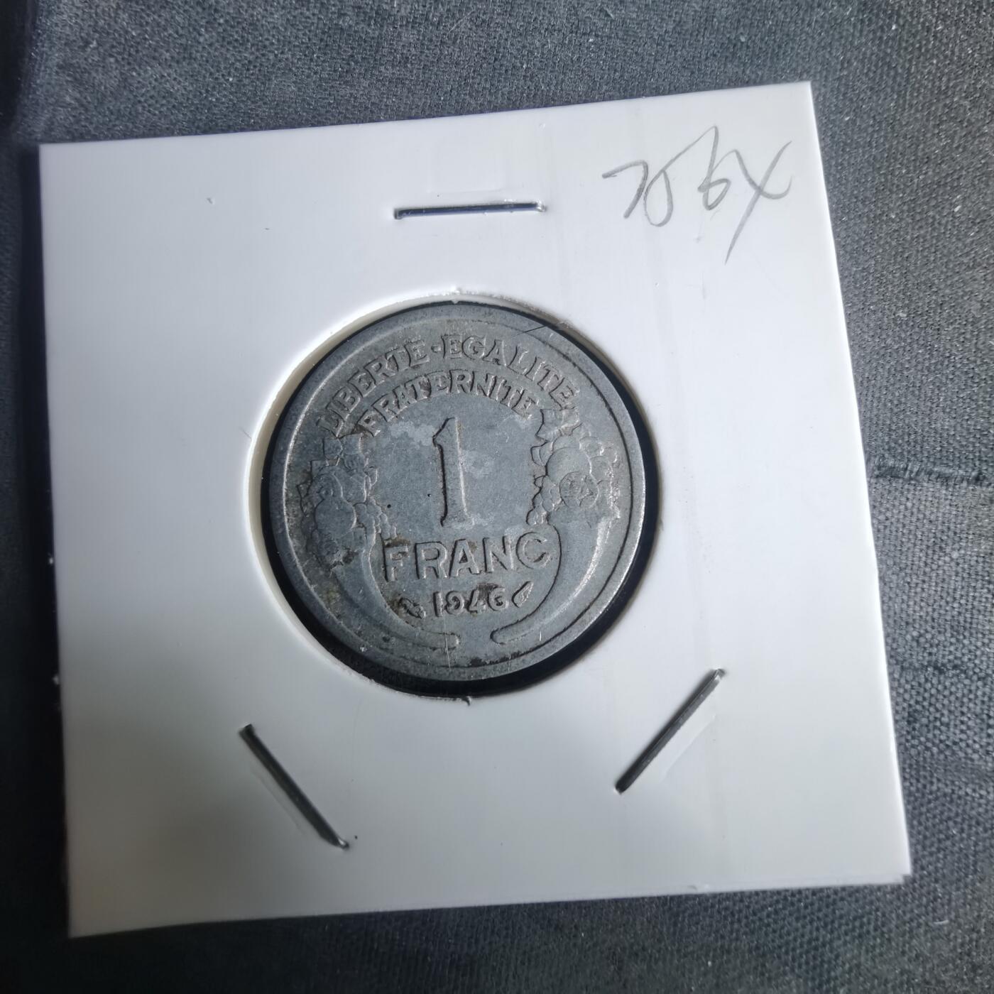 沼泽如烟--第975场 法国1946年1法郎