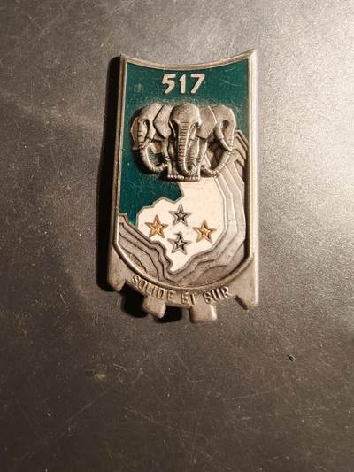 老王徽章第179期 - 法国陆军第517运输团证章