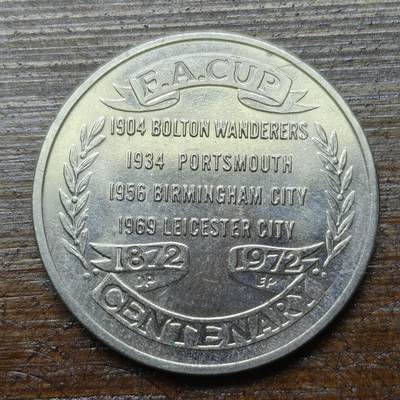 【铜匠收藏】★第140场★散币场。不寄存，30包邮。不满30元，支付5元运费。《接受代拍 代送NGC评级》 - 33【无寄存】足球总杯纪念章一枚