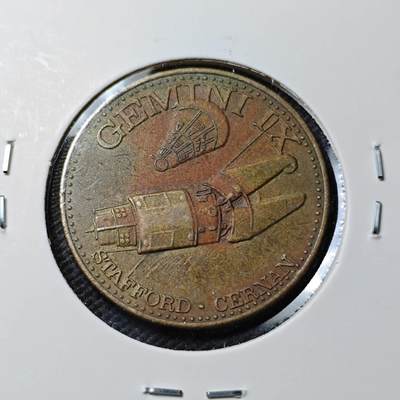 KK钱币收藏小铺  第389期  2月预留时间 周末发货 -  美国航天纪念铜章