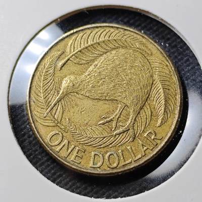 KK钱币收藏小铺  第389期  2月预留时间 周末发货 -  新西兰1元