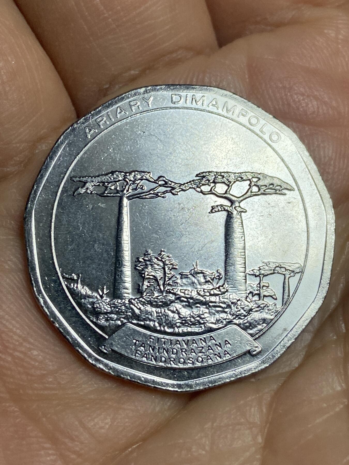 2026年第十五场(总第一百八十四场）外国好品散币场(免佣金) 马达加斯加🇲🇬2021年50法郎