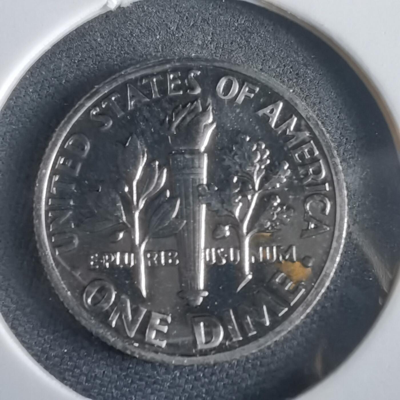 沼泽如烟--第974场 美国1969年10分精制币