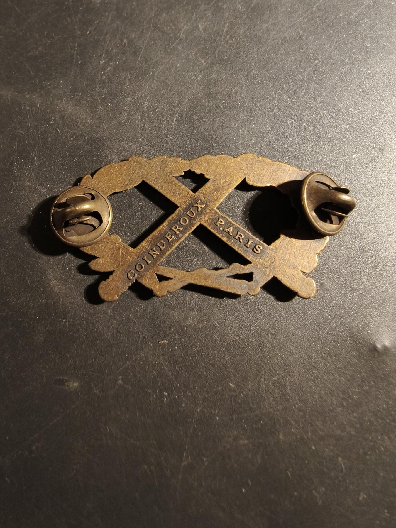 老王徽章第179期 法国陆军步兵铜级军事技能章