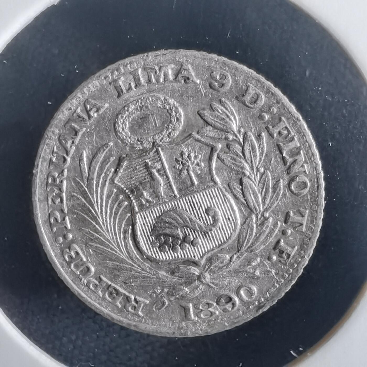 沼泽如烟--第974场 秘鲁1890年小银币