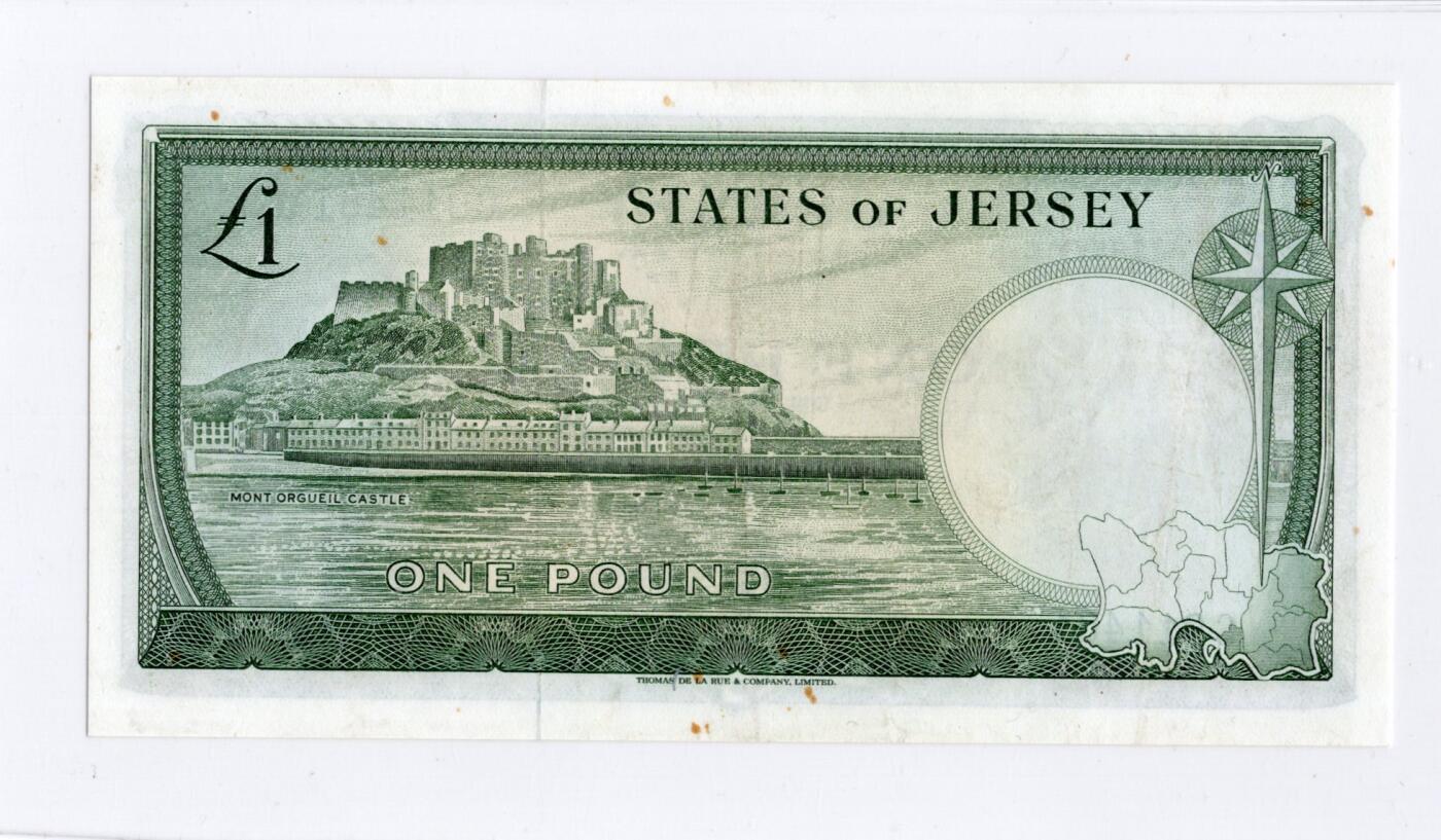 徐霞客拍卖首拍 泽西岛	P-8a 1963年1镑 C911401	品相如图		发行于20世纪中后期，是泽西岛当时流通的法定货币。它融合了英联邦货币风格与本土标识的设计，以君主肖像为核心元素，兼具流通功能与身份象征意义，见证了泽西岛货币体系的独立发展与英联邦金融关联，是研究该地区金融史与殖民文化传承的实物佐证。其收藏价值源于存世量稀少，是小众地域货币收藏中颇具辨识度的藏品。	