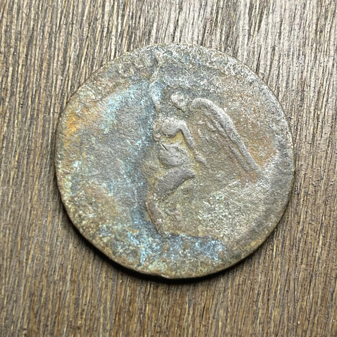 【铜匠收藏】★第140加场★精品老铜币 硬币专场 不寄存，200包邮。不满200元，支付5元运费。《接受代拍 代送NGC评级》 100【无寄存】1794 英国 丰收与和平 半便士 代用币 token