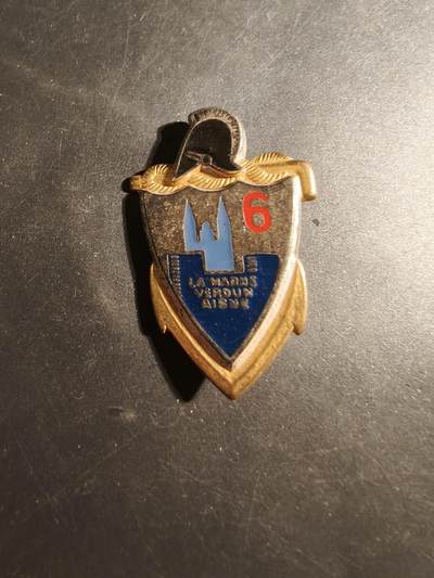 老王徽章第179期 - 法国陆军第6工兵团证章