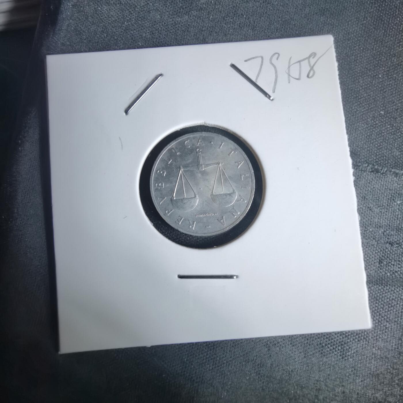 沼泽如烟--第975场 意大利1954年1里拉