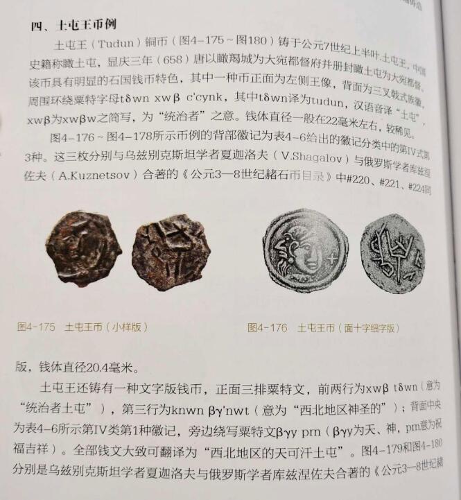 七河·世界币章矿标杂件每周小拍（总第35期）（本场周二结标） （6）k625 大唐西域粟特币 昭武九姓·石国 土屯王铜币   华夏评级VF20