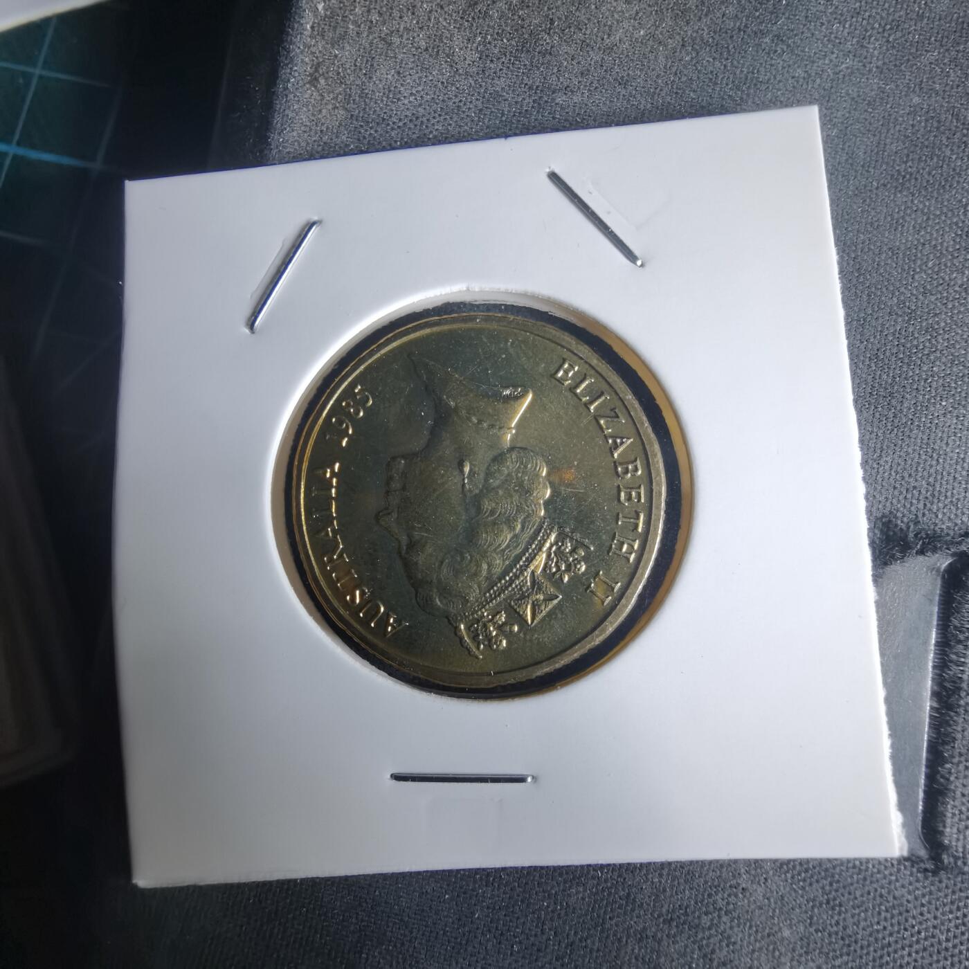 沼泽如烟--第975场 澳大利亚1985年一元