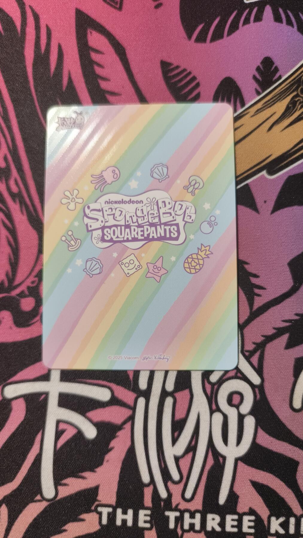 霸总卡牌第二期 【SLR】卡游海绵宝宝