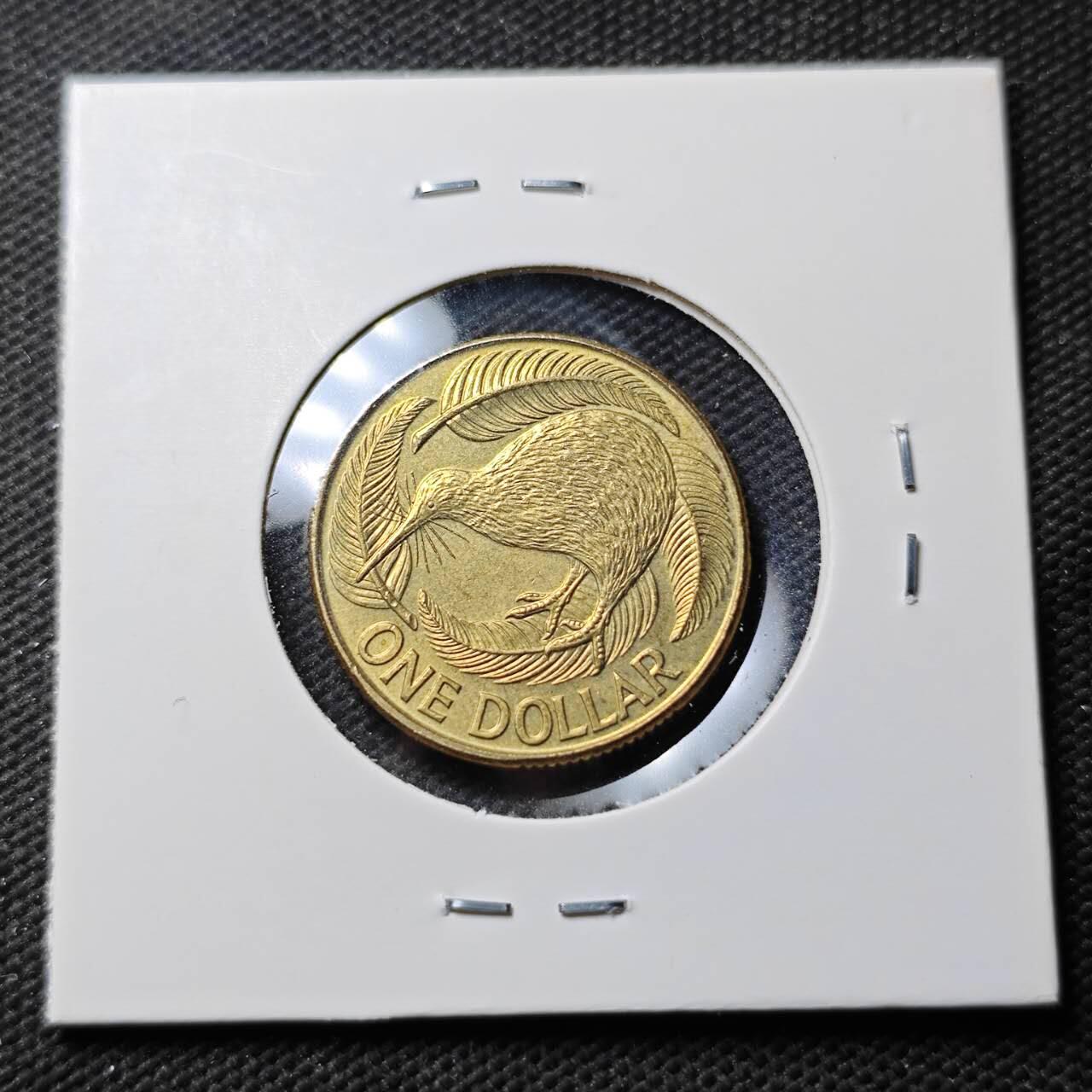 KK钱币收藏小铺  第389期  2月预留时间 周末发货 新西兰1元 