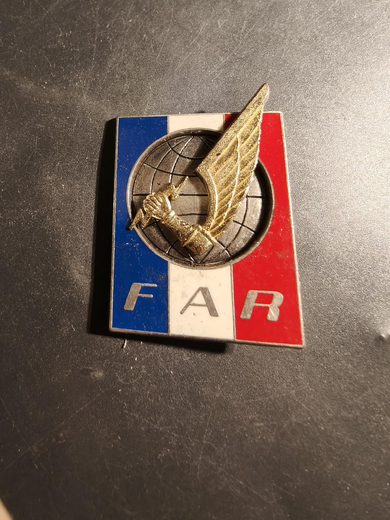老王徽章第179期 法国快速反应部队证章    FAR 是法国陆军的一个军团，于1984 年组建，旨在快速部署到中欧和海外地区。 