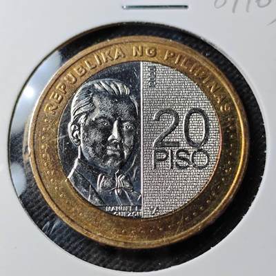 KK钱币收藏小铺  第389期  2月预留时间 周末发货 -  菲律宾20比索