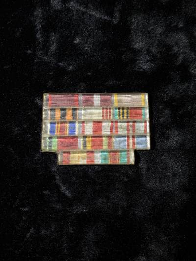 戎马世界章牌大赏第110期 - 二战老兵勋略表 卫国勋章红星勋章战功奖章