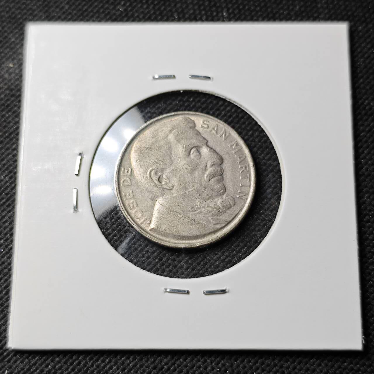 KK钱币收藏小铺  第389期  2月预留时间 周末发货  阿根廷20分纪念币