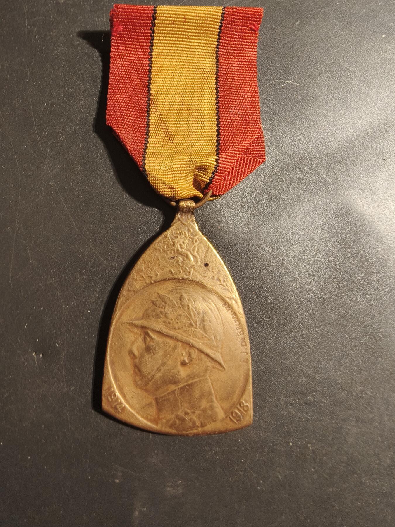 老王徽章第179期 比利时一战纪念章