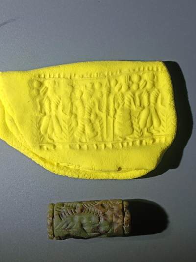 111期新疆红钱粟特钱币丝路钱币专场 - 巴基斯坦回流玉质滚印