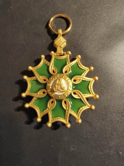 老王徽章第179期 - 法国军官级文学艺术勋章    无绶带    复刻