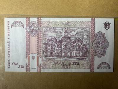 【礼羽收藏】🌏世界钱币拍卖第122期 - 欧洲外国全新UNC 摩尔多瓦2013年10列伊纸币 无47号码  带原装册